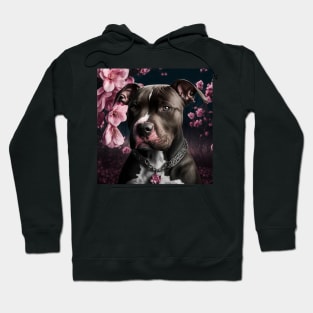 Pit Bull And Cherry Tree Hoodie